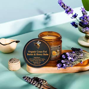 JORONDY Organic Grass-Fed Butter & Honey Balm