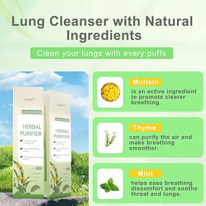 Mullein Relaxation Stick – Soothes Lungs, Detoxifies, Freshens Breath