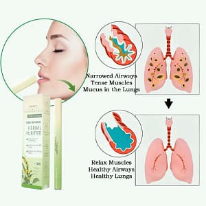 Mullein Relaxation Stick – Soothes Lungs, Detoxifies, Freshens Breath