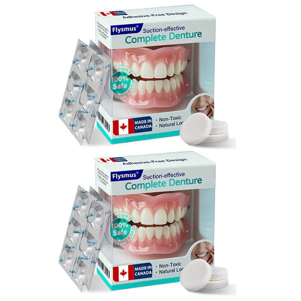 Flysmus® Suction-fit Complete Denture