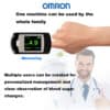 Omron 8-in-1 non-invasive blood glucose meter