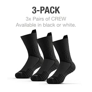 CloudFusion Crew Socks