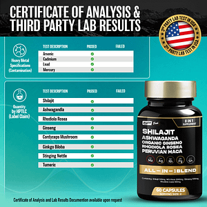 PurfectFuel Blend® Discover the power of Sea Moss and Shilajit in convenient potent supplement – your all-in-one wellness solution.
