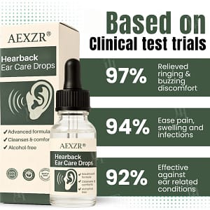 AEXZR® Hearback Ear Care Drops
