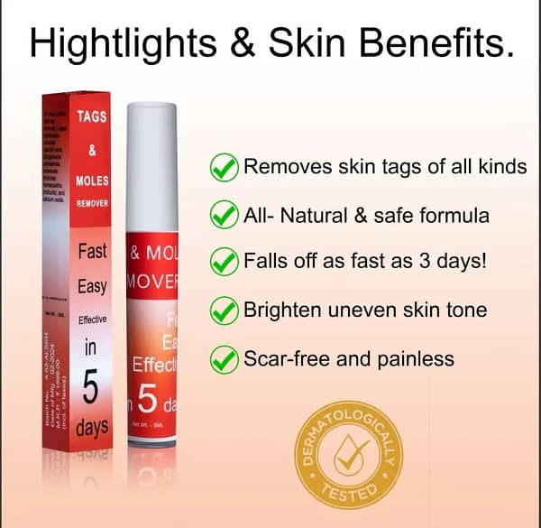 Fivfivgo™ WipeOff Tags & Mole Remover