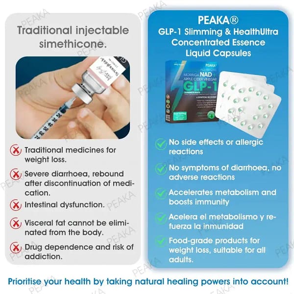 PEAKA® GLP-1 Slimming & Health Ultra Concentrated Essence Liquid Pearls - Image 6