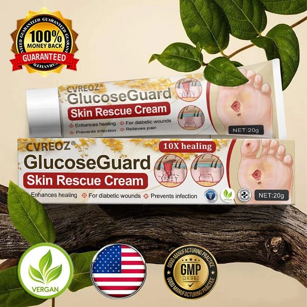 CVREOZ® GlucoseGuard Skin Rescue Cream