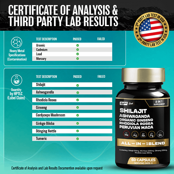 PurfectFuel Blend® Discover the power of Sea Moss and Shilajit in convenient potent supplement – your all-in-one wellness solution.