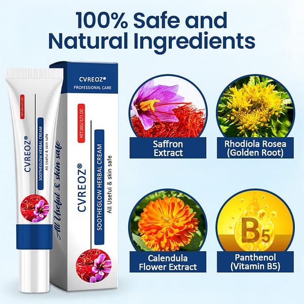 CVREOZ® SootheGlow Herbal Cream - Image 5