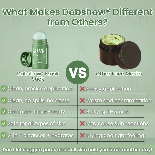 Dobshow® Green Tea Deep Cleansing Mask Stick - Image 7