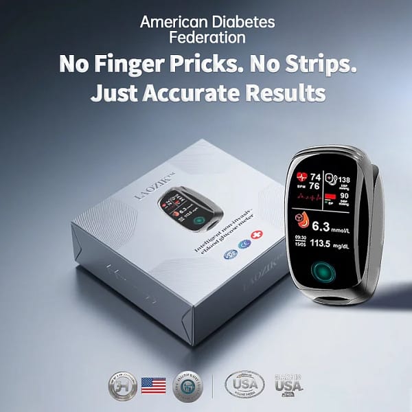 chestnueTM Laser Blood Glucose Monitoring Device