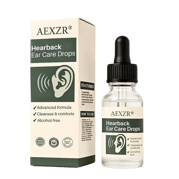 AEXZR® Hearback Ear Care Drops