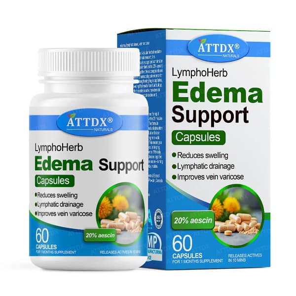 ATTDX® LymphoHerb Edema Support Capsules
