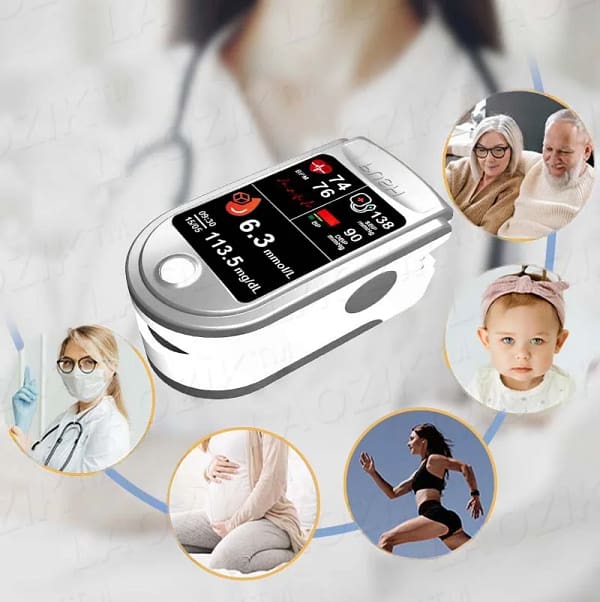 Laozik™ Professional 3-in-1 Blood Glucose & Body Health Monitor - Image 5