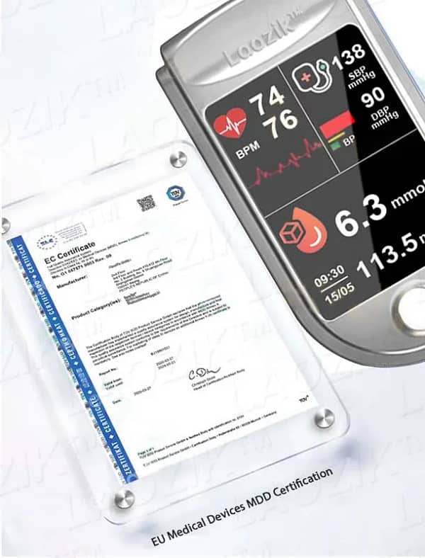 Laozik™ Professional 3-in-1 Blood Glucose & Body Health Monitor - Image 11
