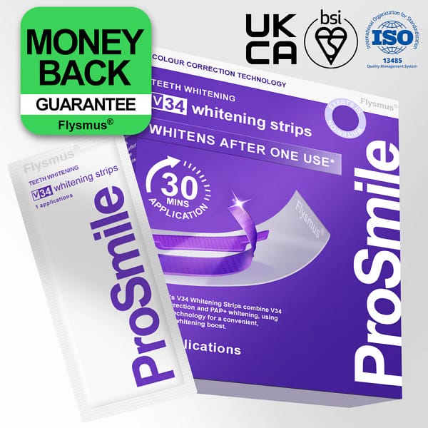 Flysmus® V34 Whitening Strips
