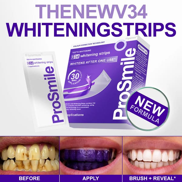 Flysmus® V34 Whitening Strips