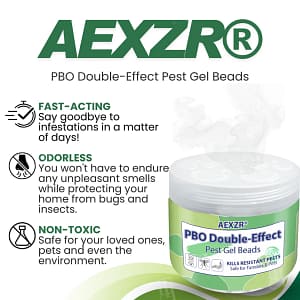 AEXZR® PBO Double-Effect Pest Gel Beads