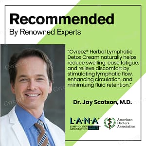 Cvreoz® Herbal Lymphatic Detox Cream