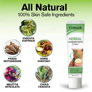 Cvreoz® Herbal Lymphatic Detox Cream