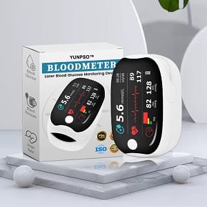 YUNPSO™ BloodMeter Laser Blood Glucose Monitoring Device