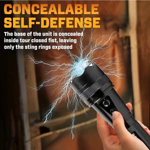 SUPTRUCK™ VoltGuard X95 Tactical Stun Flashlight