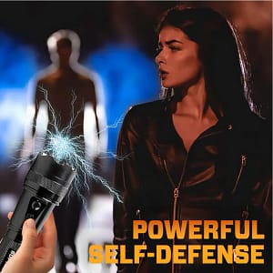 SUPTRUCK™ VoltGuard X95 Tactical Stun Flashlight