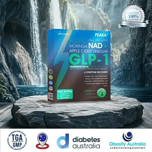 PEAKA® GLP-1 Slimming & Health Ultra Concentrated Essence Liquid Pearls – NAD+ Moringa & ACV & Keto BHB