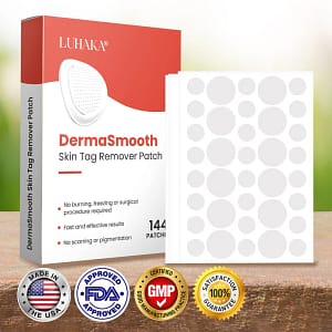 Luhaka® DermaSmooth Skin Tag Remover Patch