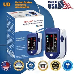 BQYOOM™ High Precision Non-Invasive Blood Glucose Meter