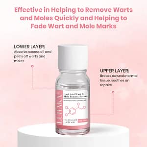 LUHAKA® Dual Acid Wart & Mole Removal Serum