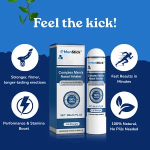 MenStick™ | Triggers rock-hard erections in just 5 minutes – no pills required!