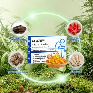 AEXZR™ Natural Herbal Strength Hemorrhoid Capsules