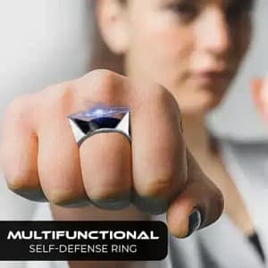 Electric-shock Self-defense Power Ring