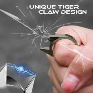 Electric-shock Self-defense Power Ring