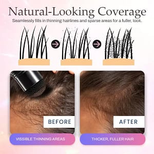 LBMLBM™ Hairline Powder | Shade powder to fill in your hairline