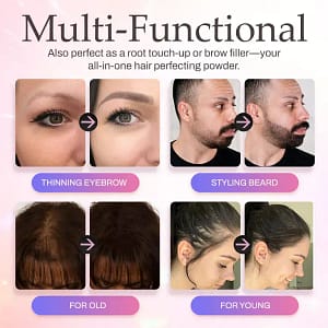 LBMLBM™ Hairline Powder | Shade powder to fill in your hairline
