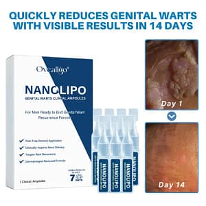 Oveallgo® NANOLIPO GENITAL WARTS CLINICAL AMPOULES