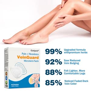 Ourlyard® VeinGuard Pain & Heaviness Microdarts Patch