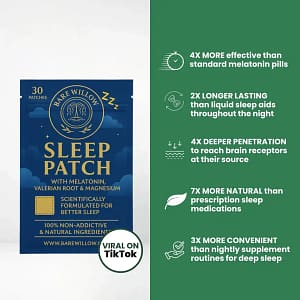 Deep Sleep Patches – Melatonin, Valerian Root & Magnesium