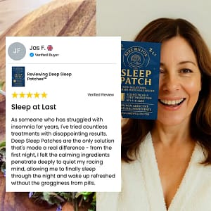 Deep Sleep Patches – Melatonin, Valerian Root & Magnesium