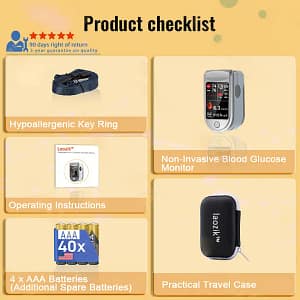 Laozik™ Professional 3-in-1 Blood Glucose & Body Health Monitor