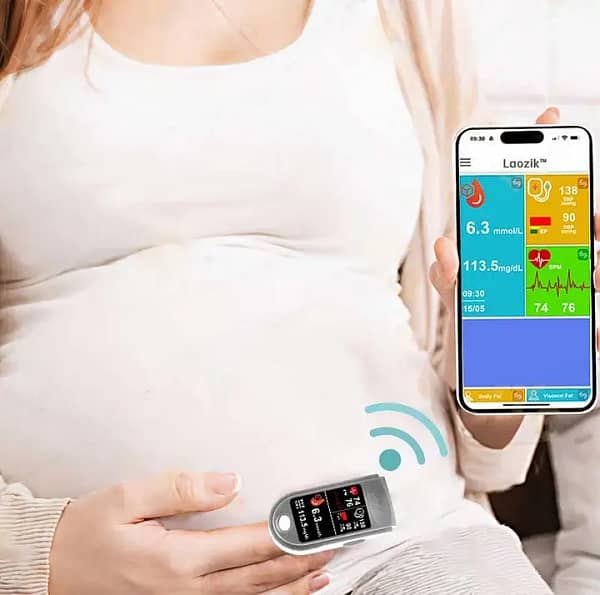 Laozik™ Professional 3-in-1 Blood Glucose & Body Health Monitor
