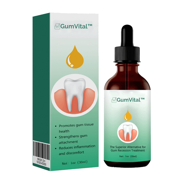 GumVital™ | Restores receding gums in 93% of the cases within 4 days