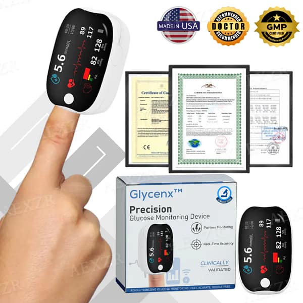 Glycenx™ Precision Glucose Monitoring Device 
