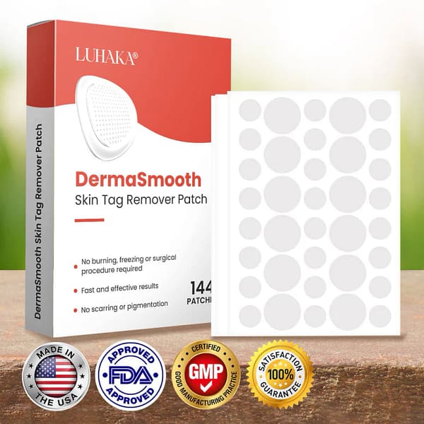 Luhaka® DermaSmooth Skin Tag Remover Patch