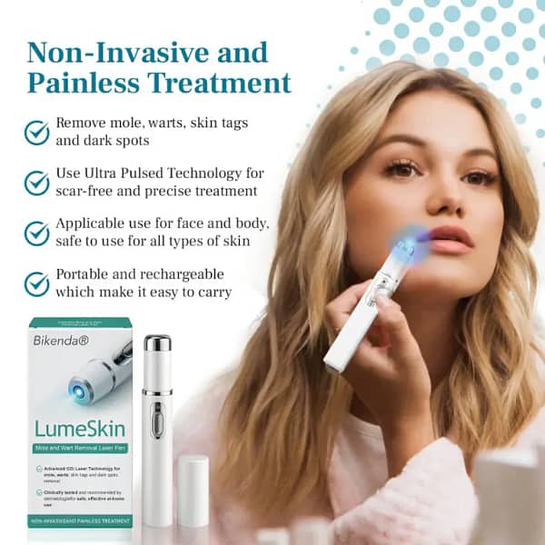 Bikenda® LumeSkin Mole and Wart Removal Laser Pen