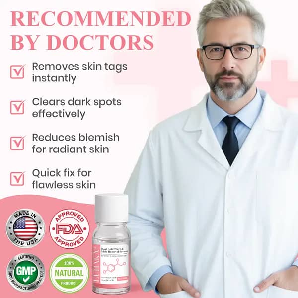 LUHAKA® Dual Acid Wart & Mole Removal Serum