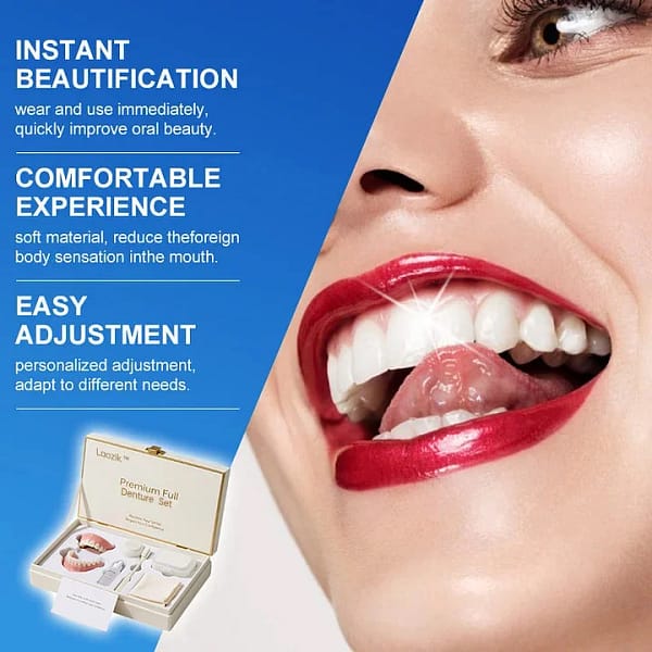 Laozik™ Advanced Customized Full Denture Set