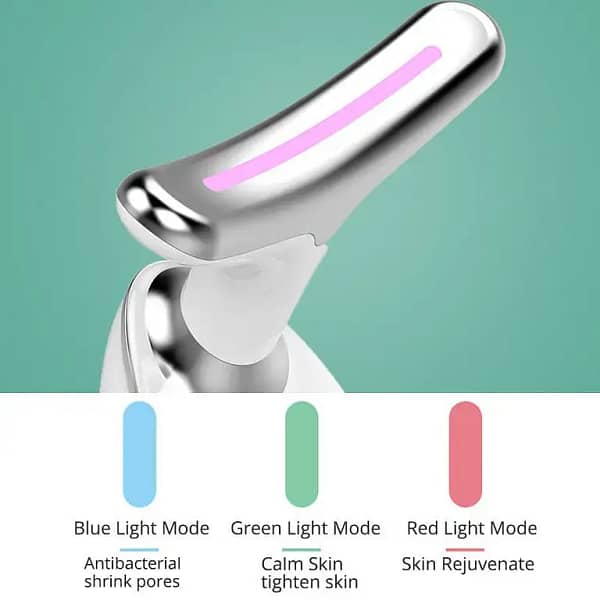 LUNA EMS RED LIGHT THERAPY FACE NECK LIFT WRINKLE REMOVER TIGHTEN MASSAGER